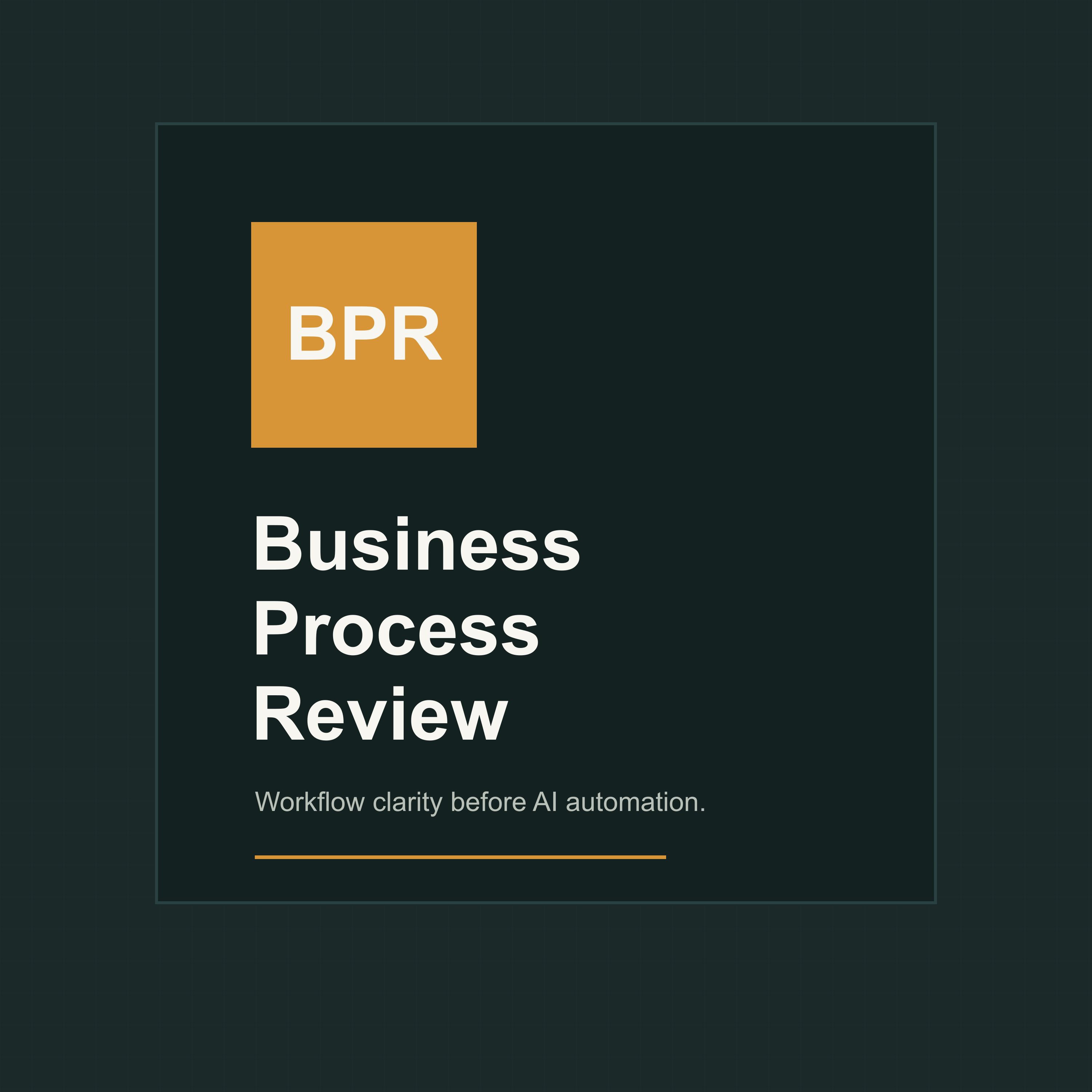 Business Process Review: AI That Actually Works podcast cover